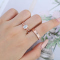 Nature Inspired Oval cut Moissanite Leaf Gold Engagement Ring