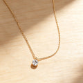 1.0Carat Round Cut Lab grown diamond Pendant Necklace