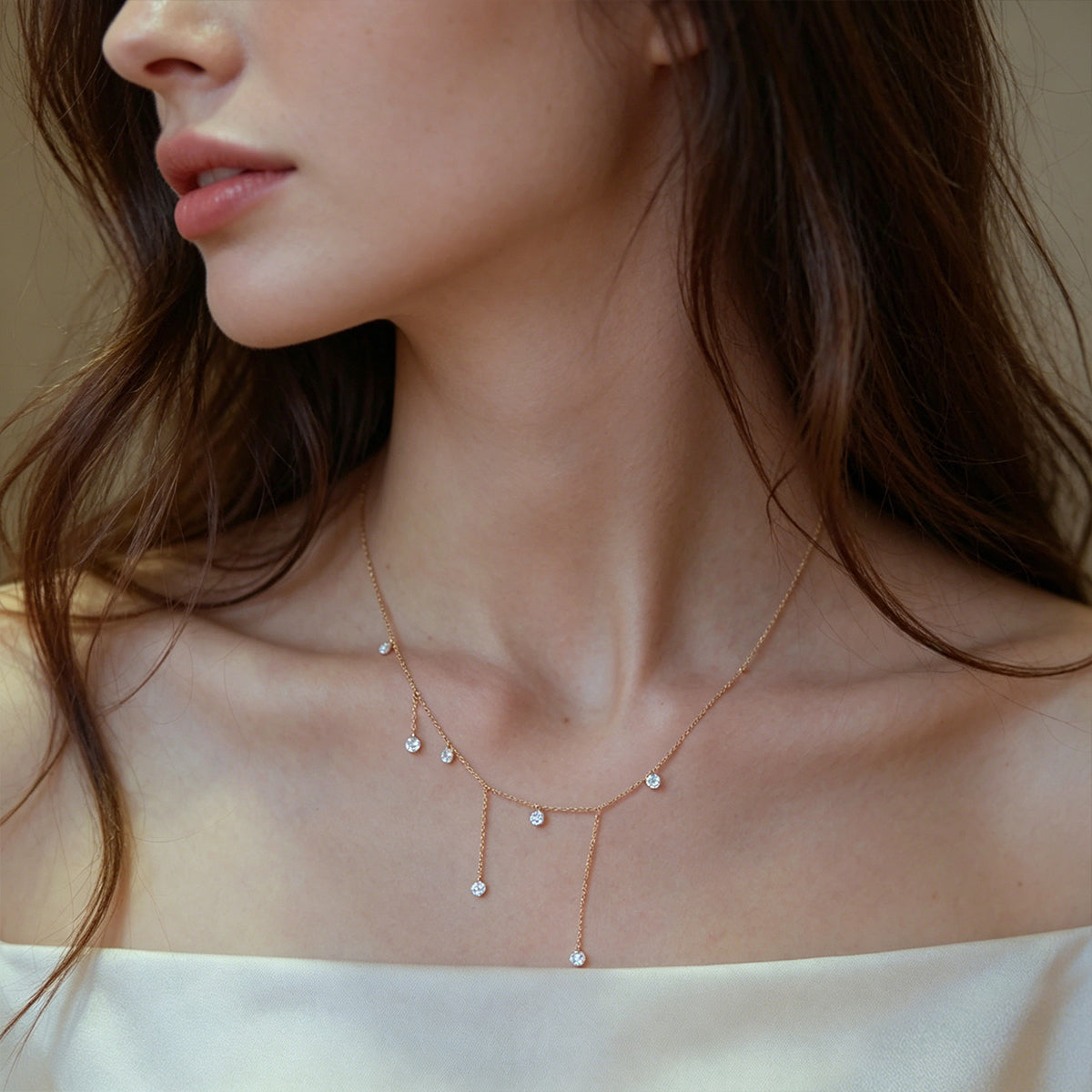 Meteor Design Lab grown diamonds Pendant Necklace