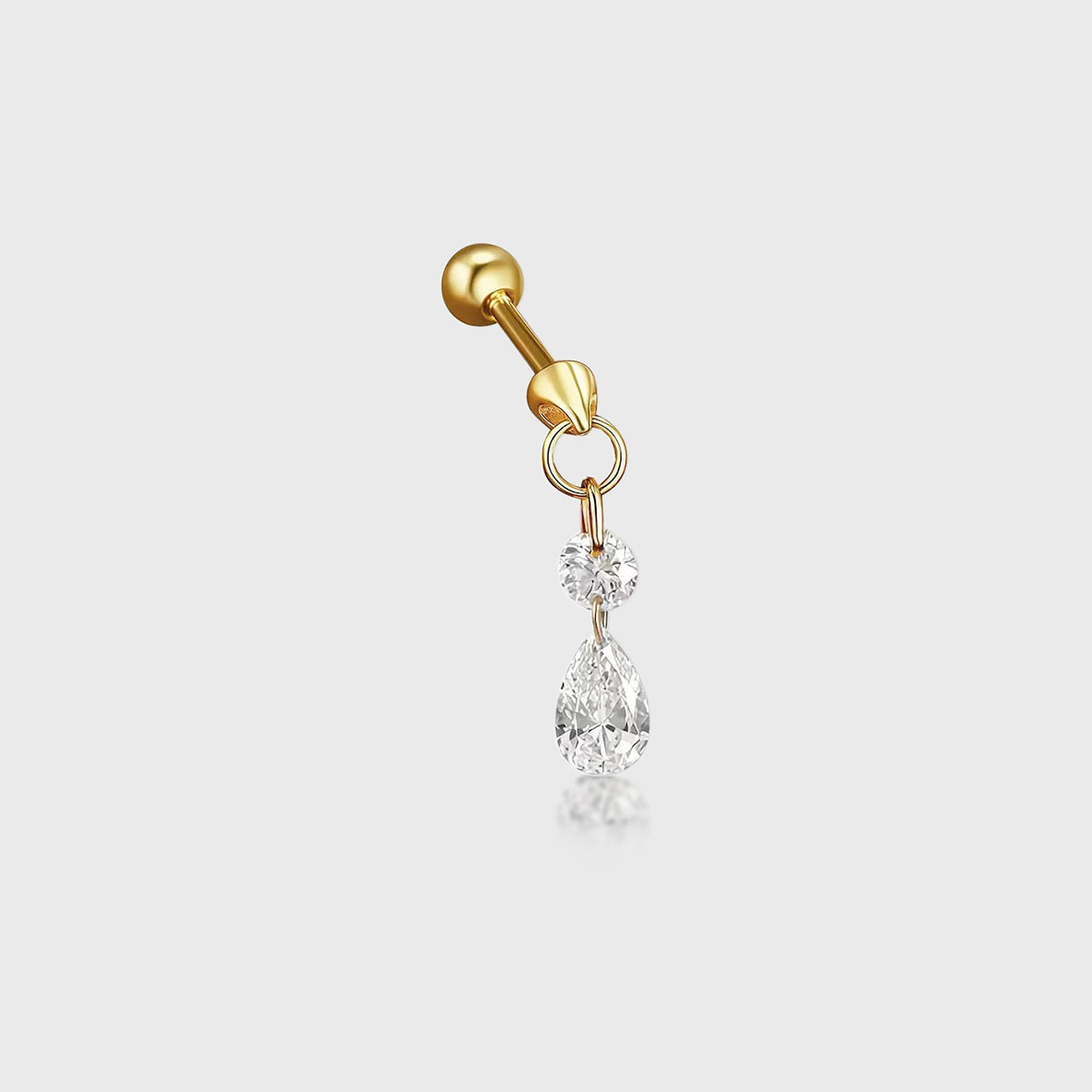 Marquise Lab grown Diamond Drop Earrings Set