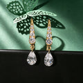 Pear Lab grown Diamonds Earrings Set