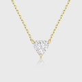 1.0 Carat Triangular Cut Lab grown diamond Pendant Necklace