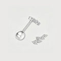 Multi Shape Lab grown Diamonds Drop Earring