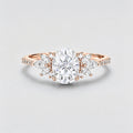 1.5Carat Oval cut Moissanite | Diamond Engagement ring