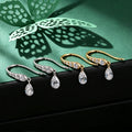 Pear Lab grown Diamonds Earrings Set