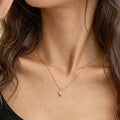 1.0 Carat Marquise Cut Lab-grown Diamonds Pendant Necklace