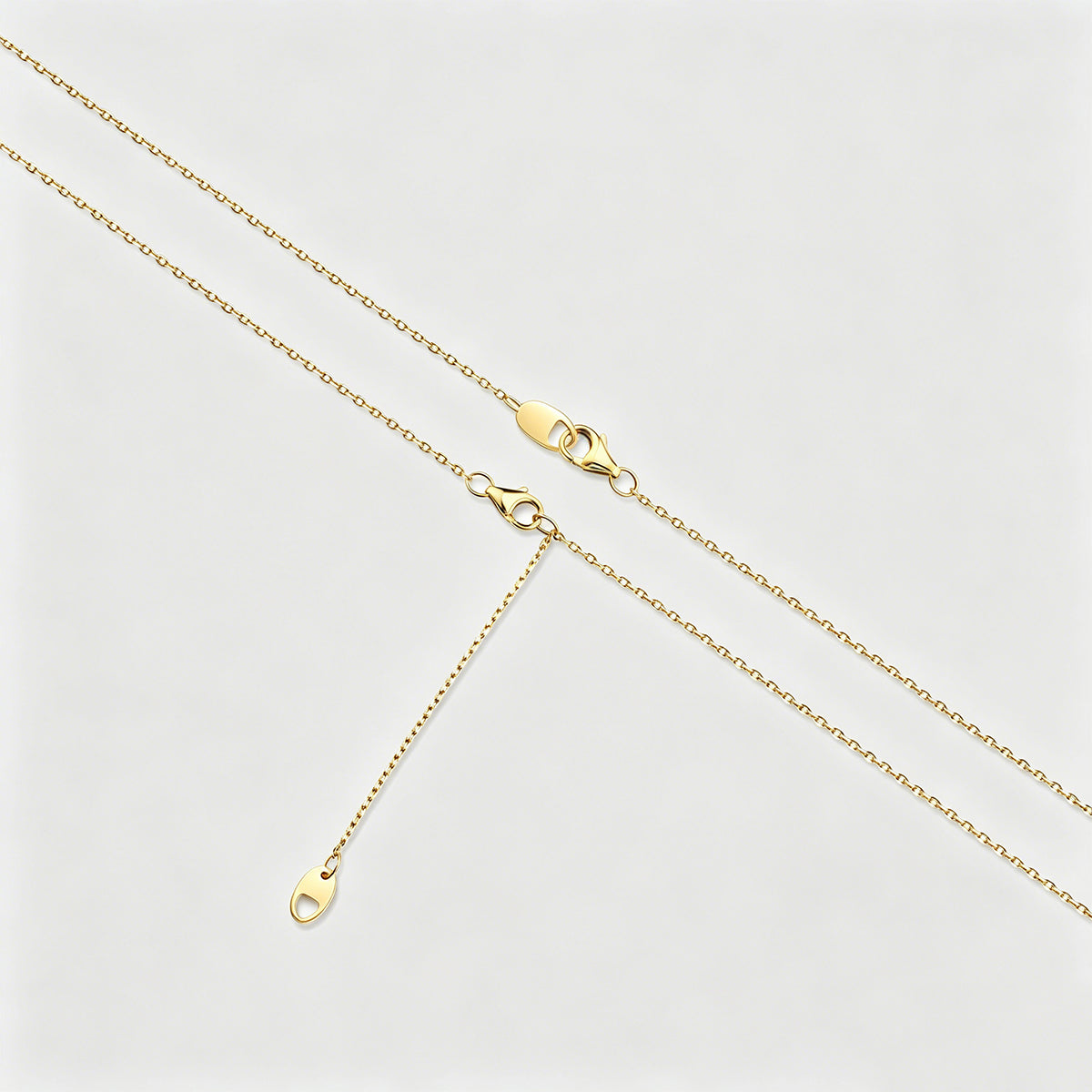 Seven graduated Lab grown Diamonds Pendant Necklace