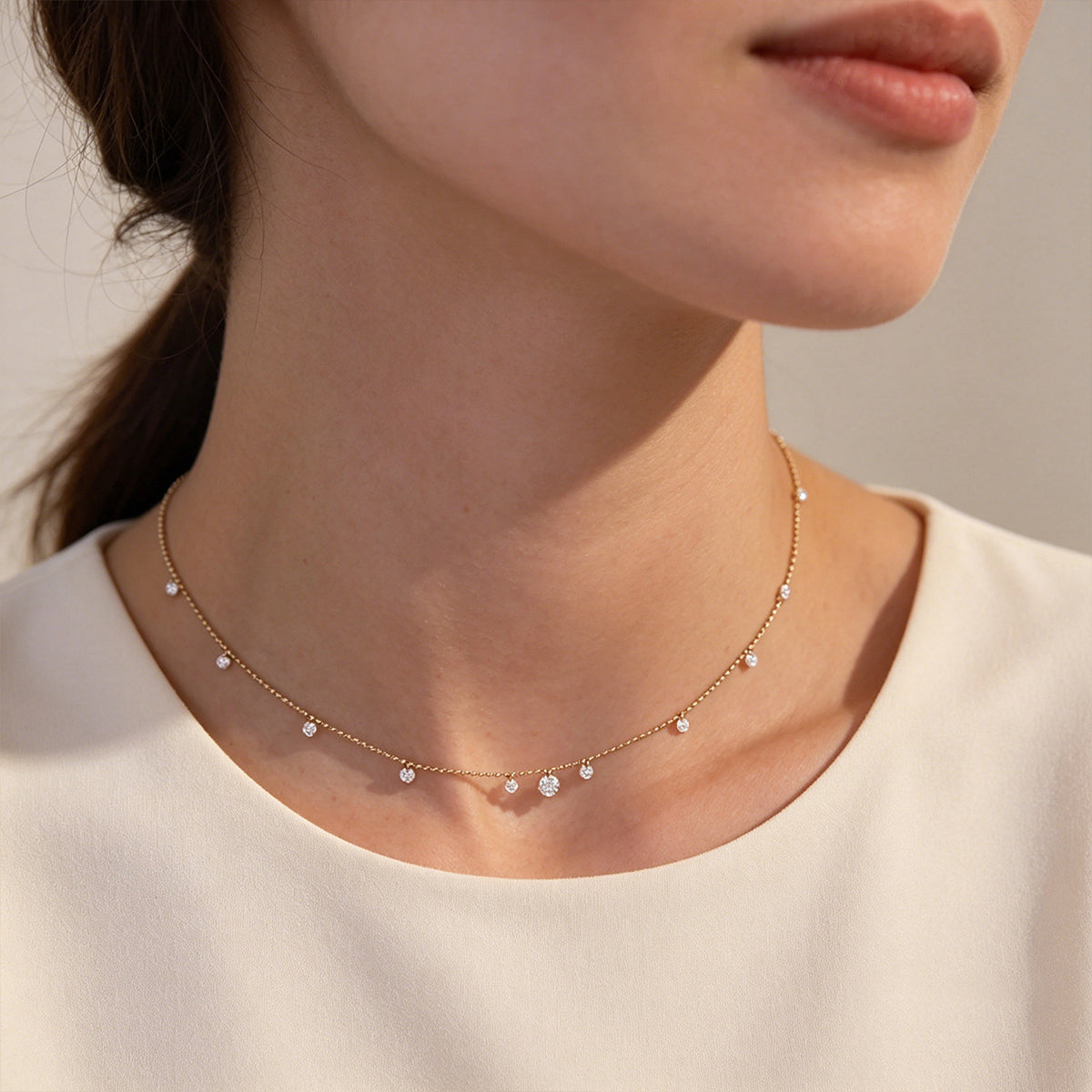 Starry Design Lab grown diamonds Pendant Necklace