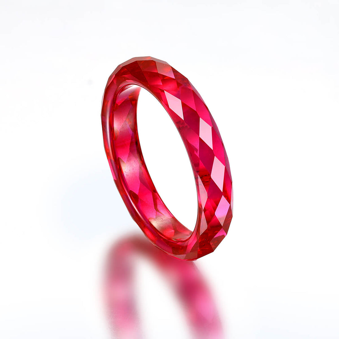Lab-grown Ruby  Ring