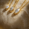 1.0 Carat Marquise Cut Lab grown diamond Pendant Necklace