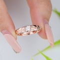 Minimalist Men's Moissanite Ring - Sleek Modern Design, Comfort Fit