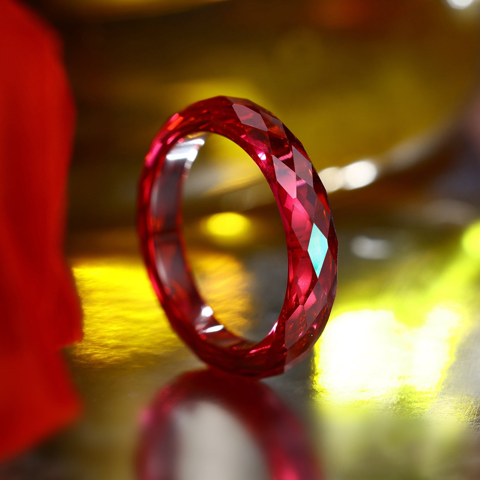Lab-grown Ruby  Ring