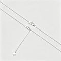 1.0 Carat  Emerald cut Lab grown diamond Pendant Necklace