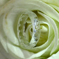Lab-grown White Sapphire Ring