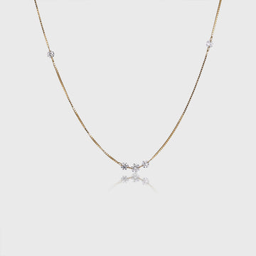 1.0Carat Round Lab grown diamonds Pendant Necklace