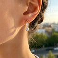 Marquise Lab grown Diamond Drop Earrings Set