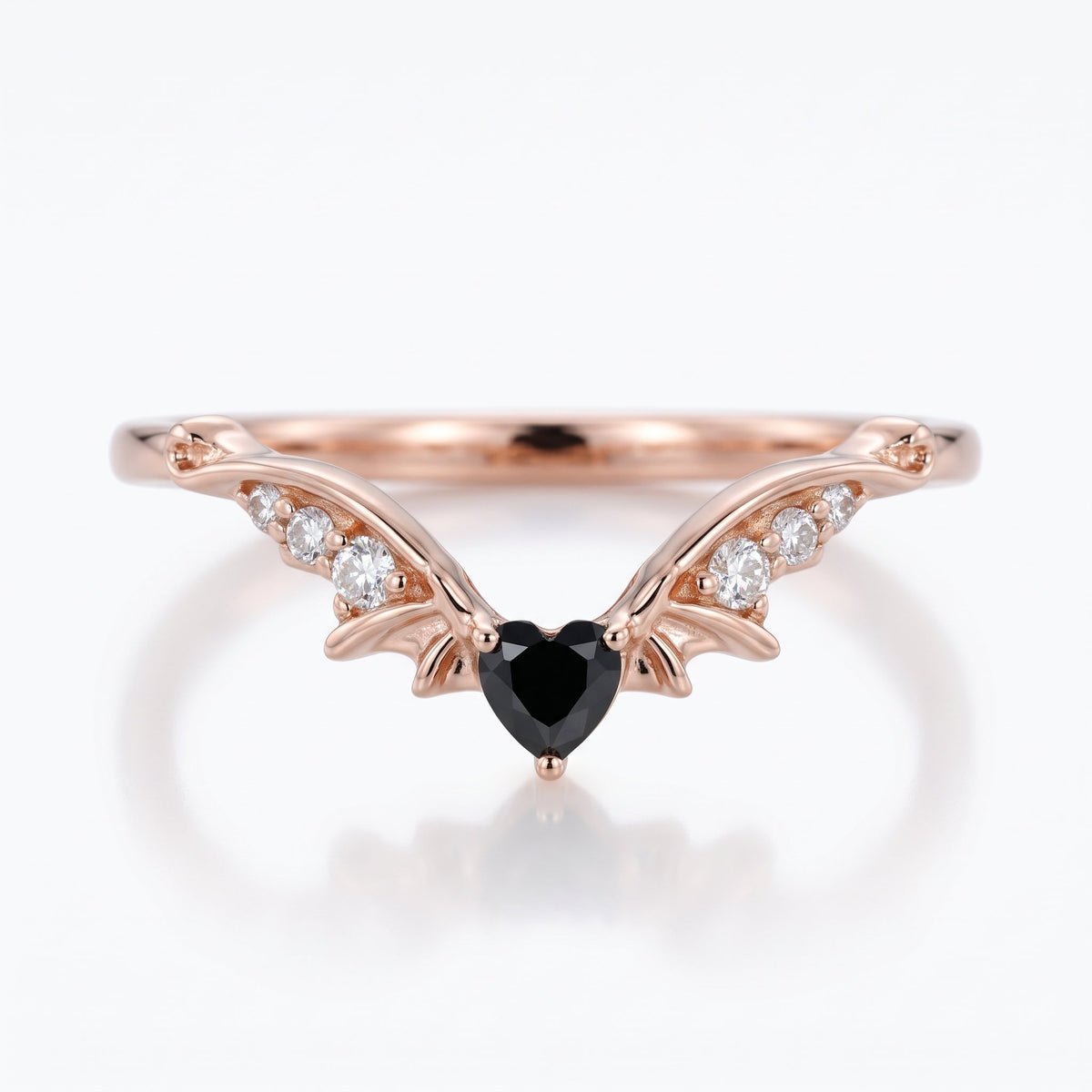 Oval cut Black Onyx Wedding Bridal Set
