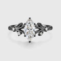1.0CT~5.0CT Marquise cut Lab Grown Diamond Engagement Ring