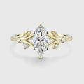 1.0CT~5.0CT Marquise cut Lab Grown Diamond Engagement Ring