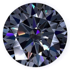 Gray Moissanite