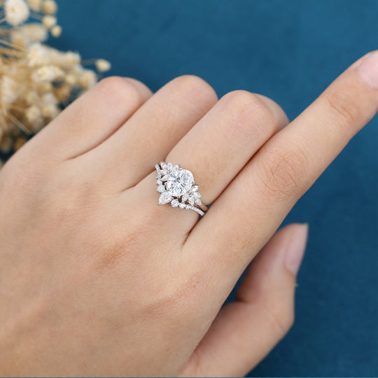 2PCSOvalcutClusterMoissaniteengagementringsetvintagecurvewhitegoldengagementringMarquiseDiamondweddingBridalPromisegift_2