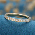Eternity Moissanite Matching Wedding Band 