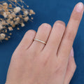 Eternity Moissanite Matching Wedding Band 